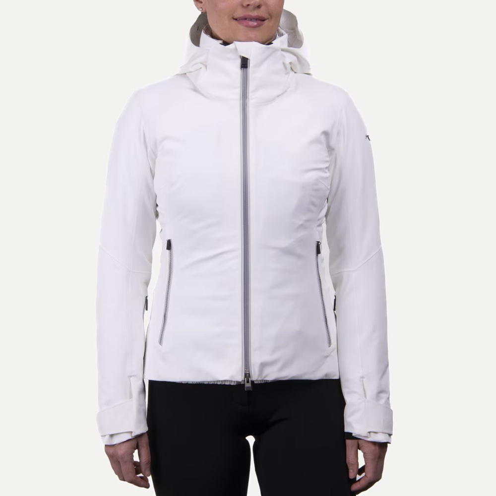 Women’s Ski Descente Jacket in White